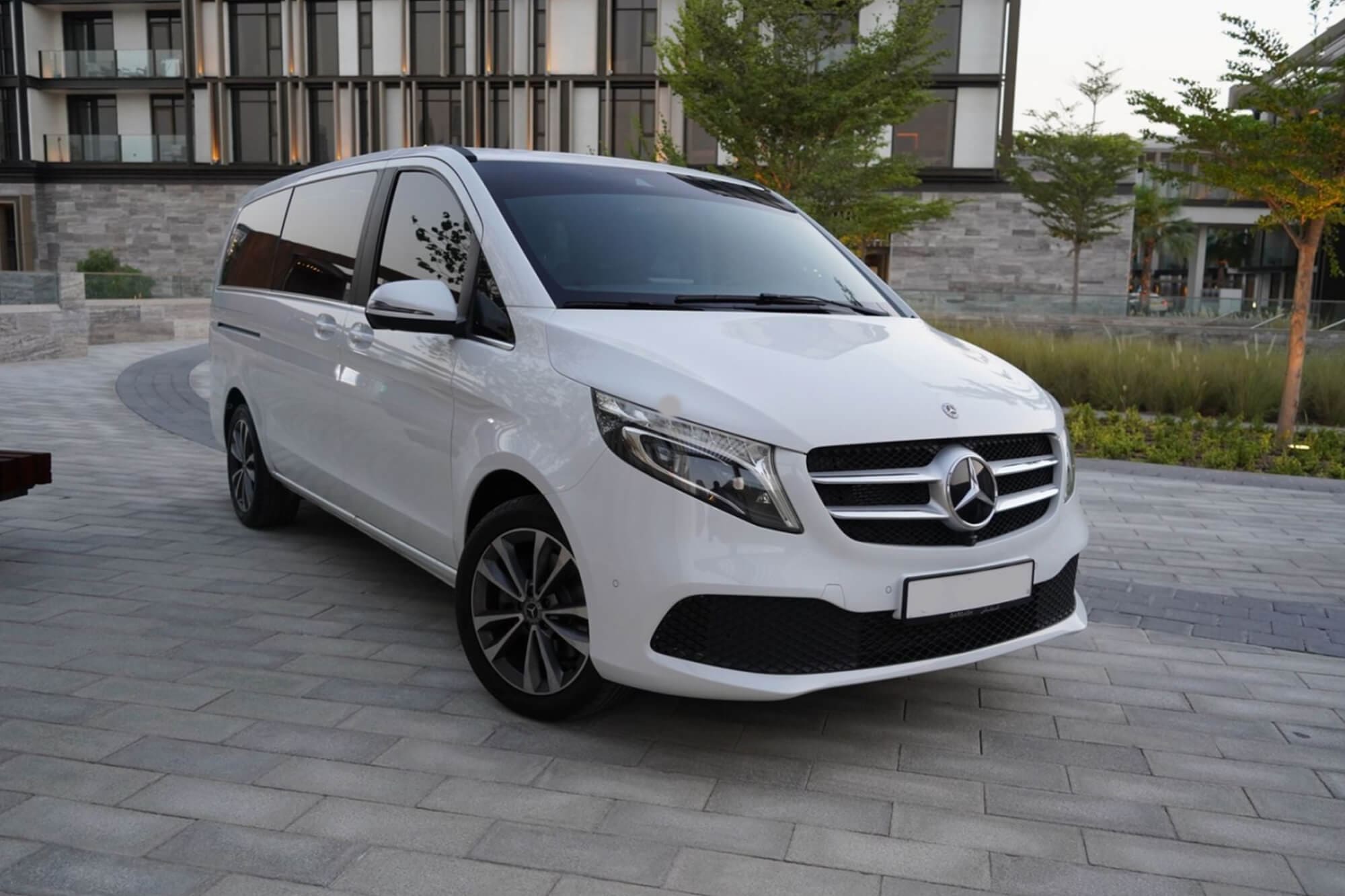 Mercedes Benz Clase V vista lateral