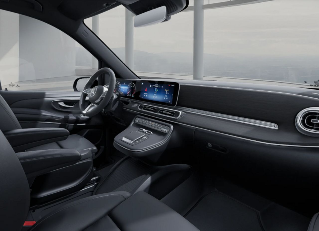 Salpicadero tecnológico y sistemas de seguridad Mercedes